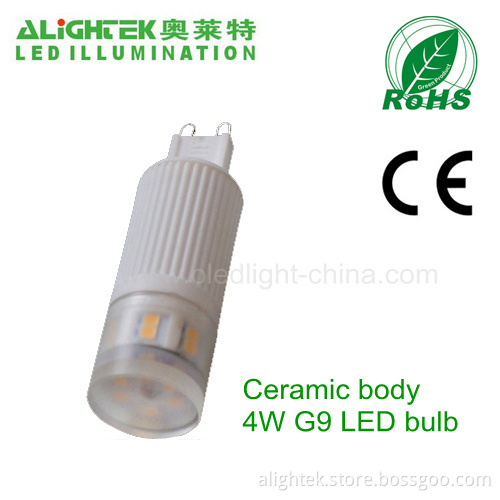 4w G9 Ceramic Led Bulb With Amber Smd 2835